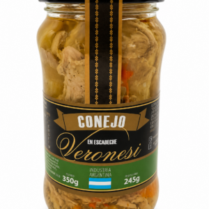 ESCABECHE DE CONEJO X 350 GRS.