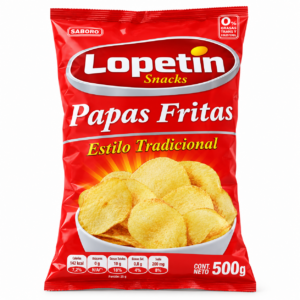 Papas fritas españolas x 500 grs