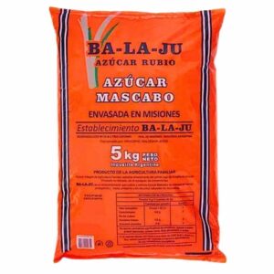 Azúcar integral mascabo Balajú agroecológica x 5 kg