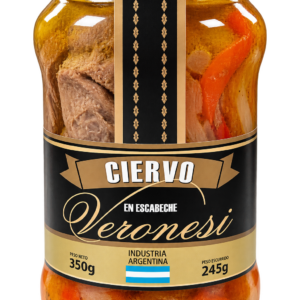 ESCABECHE DE CIERVO X 350 GRS.