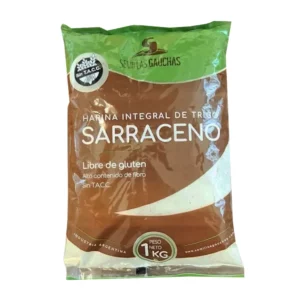 Harina integral de trigo sarraceno "Semillas Gauchas" x 1 kg