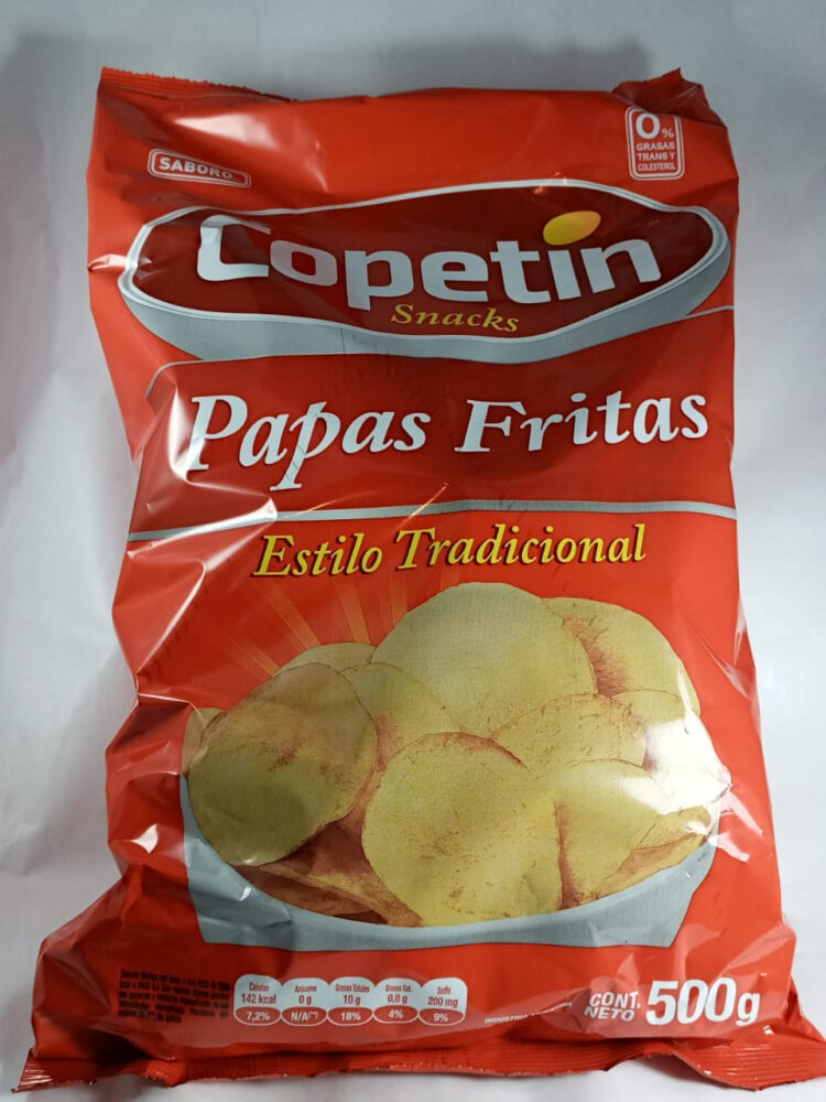 Papas fritas españolas x 500 grs
